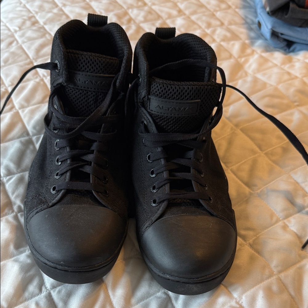 Altama Maritime Mid Black High-Top Sneakers